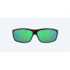 Costa Saltbreak Tortoise Frame Green Mirror Polarized Glass Lense Sunglasses