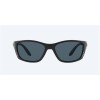 Costa Fisch Blackout Frame Gray Polarized Polycarbonate Lense Sunglasses