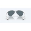 Costa Loreto Palladium Frame Blue Mirror Polarized Polycarbonate Lense Sunglasses