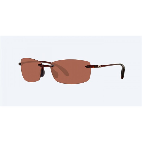 Costa Ballast Readers Tortoise Frame Copper Polarized Polycarbonate Lense Sunglasses