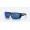 Costa Cat Cay Shiny Black Frame Blue Mirror Polarized Polycarbonate Lense Sunglasses