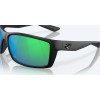 Costa Reefton Blackout Frame Green Mirror Polarized Polycarbonate Lense Sunglasses