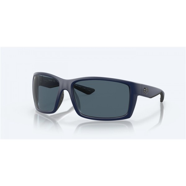 Costa Reefton Matte Blue Frame Gray Polarized Polycarbonate Lense Sunglasses