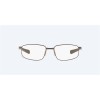 Costa Bimini Road 110 Brushed Light Gunmetal Frame Clear Lense Eyeglasses Sunglasses