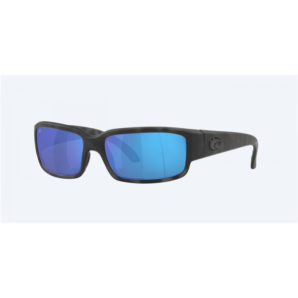 Costa Ocearch® Caballito Tiger Shark Ocearch Frame Blue Mirror Polarized Glass Lense Sunglasses