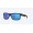 Costa Half Moon Bahama Blue Fade Frame Blue Mirror Polarized Glass Lense Sunglasses