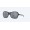 Costa Kare Shiny Black Mint Logo Frame Gray Silver Mirror Polarized Polycarbonate Lense Sunglasses