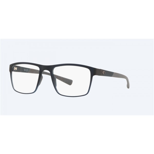 Costa Ocean Ridge 200 Matte Translucent Dark Blue Frame Eyeglasses Sunglasses