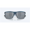 Costa Rinconcito Matte Atlantic Blue Frame Gray Silver Mirror Polarized Polycarbonate Lense Sunglasses