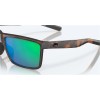 Costa Rinconcito Matte Tortoise Frame Green Mirror Polarized Polycarbonate Lense Sunglasses