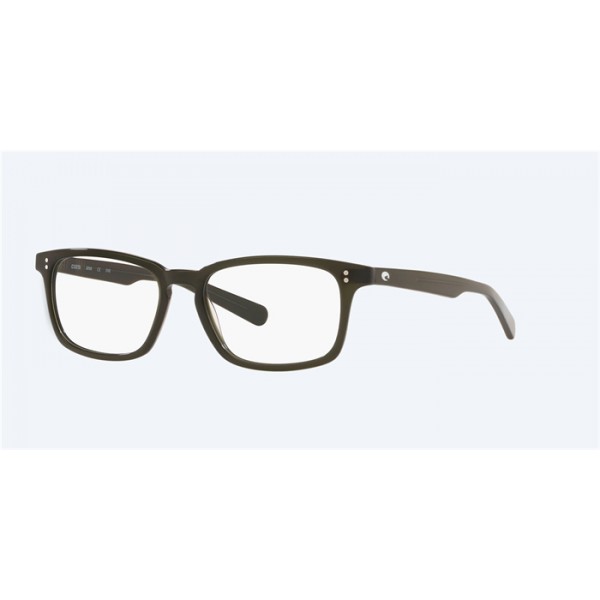 Costa Mariana Trench 100 Shiny Crystal Dark Olive Frame Eyeglasses Sunglasses