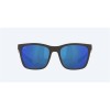 Costa Ocearch® Panga Shiny White Shark Frame Blue Mirror Polarized Polycarbonate Lense Sunglasses