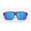 Costa Diego Midnight Blue Frame Blue Mirror Polarized Glass Lense Sunglasses