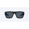 Costa Sampan Matte Black Ultra Frame Gray Polarized Polycarbonate Lense Sunglasses