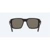 Costa Tailwalker Matte Black Frame Blue Mirror Polarized Glass Lense Sunglasses