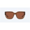 Costa Waterwoman 2 Shiny Ocean Jade Frame Copper Polarized Polycarbonate Lense Sunglasses