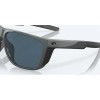 Costa Ferg Xl Shiny Gray Frame Gray Polarized Polycarbonate Lense Sunglasses