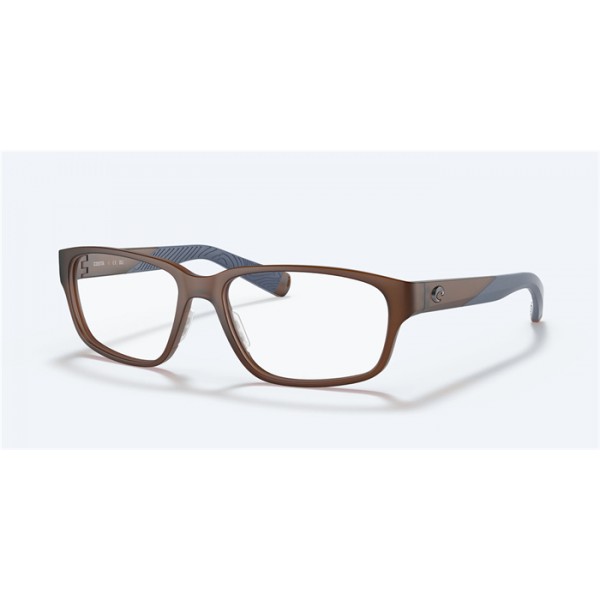Costa Ocean Ridge 320 Translucent Dark Brown Frame Eyeglasses Sunglasses