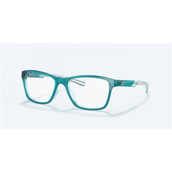 Costa Ocean Ridge 110 Teal Crystal / Crystal Blue Frame Eyeglasses Sunglasses