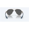 Costa South Point Golden Pearl Frame Gray Polarized Polycarbonate Lense Sunglasses