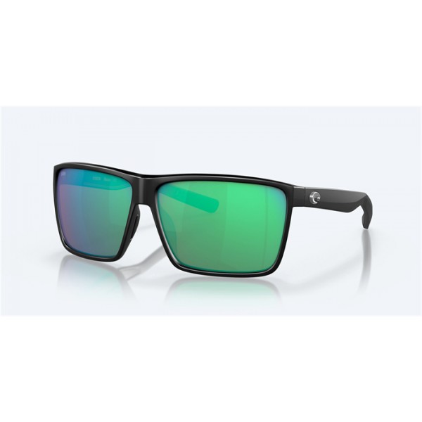 Costa Rincon Black Frame Green Mirror Polarized Glass Lense Sunglasses