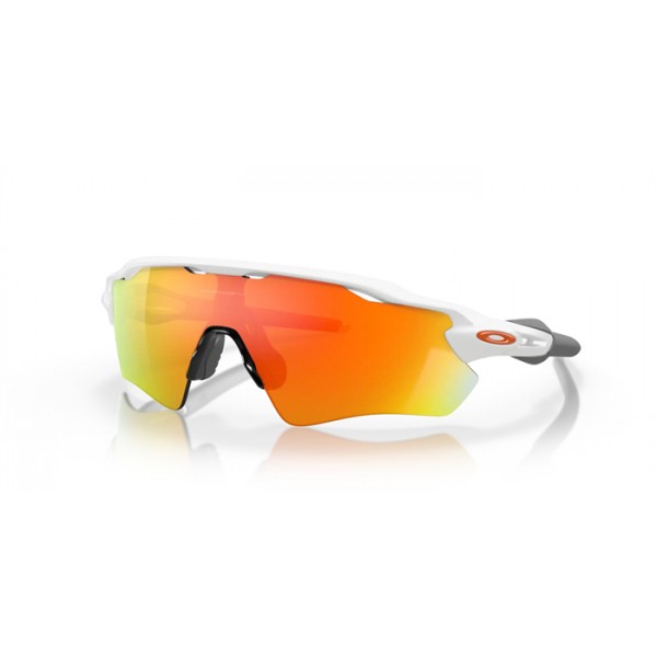 Oakley Radar® EV Path® Polished White Frame Fire Iridium Lense Sunglasses