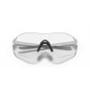 Oakley EVZero Path® Matte White Frame Clear To Black Iridium Photochromic Lense Sunglasses