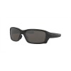 Oakley Straightlink Low Bridge Fit Matte Black Frame Warm Grey Lense Sunglasses