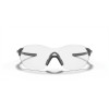 Oakley EVZero Swift Steel Frame Clear To Black Iridium Photochromic Lense Sunglasses