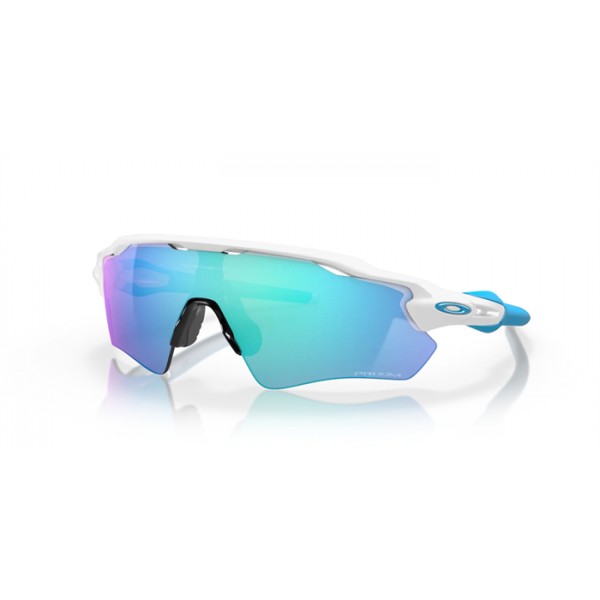 Oakley Radar® EV Path® Polished White Frame Prizm Sapphire Lense Sunglasses