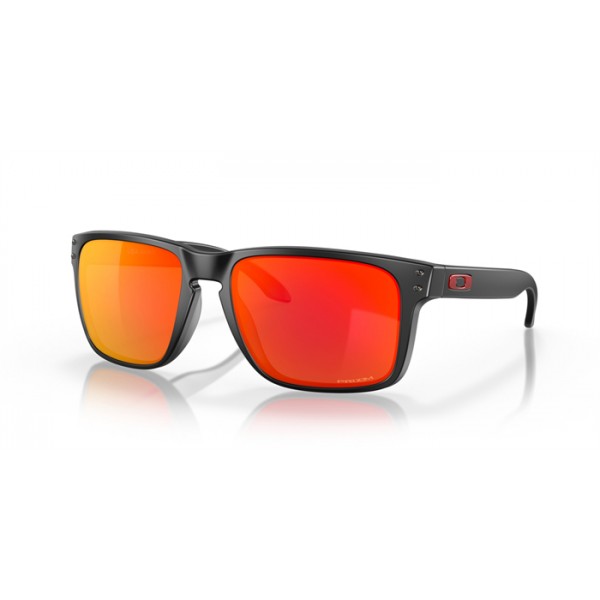 Oakley Holbrook XL Matte Black Frame Prizm Ruby Lense Sunglasses