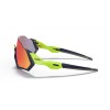 Oakley Flight Jacket Matte Navy Frame Prizm Road Lense Sunglasses
