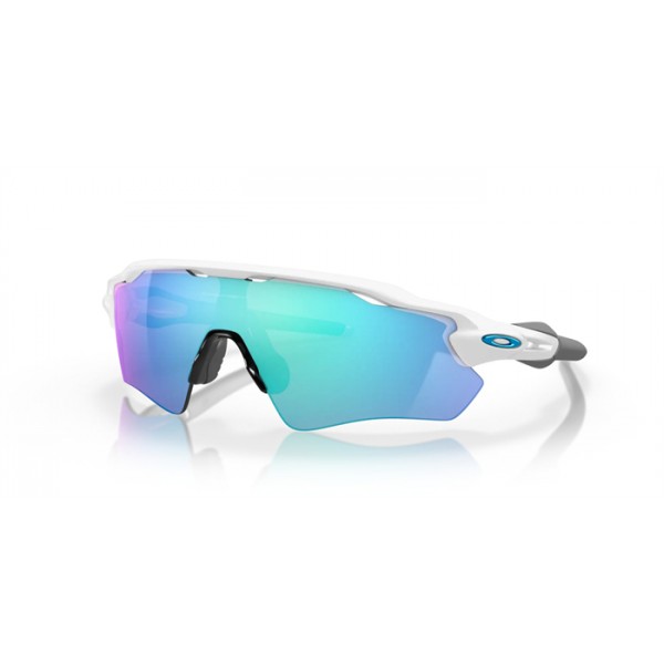 Oakley Radar® EV Path® Polished White Frame Prizm Blue Lense Sunglasses