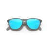Oakley Frogskins XS Matte Grey Ink Frame Prizm Sapphire Lense Sunglasses