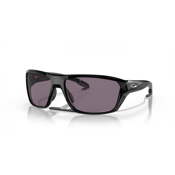 Oakley Split Shot Satin Black Ink Frame Prizm Grey Lense Sunglasses