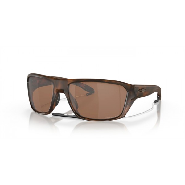 Oakley Split Shot Matte Tortoise Frame Prizm Tungsten Polarized Lense Sunglasses