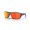 Oakley Split Shot Matte Heather Grey Frame Prizm Ruby Polarized Lense Sunglasses