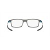 Oakley Pitchman Polished Grey Smoke Frame Eyeglasses Sunglasses
