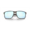 Oakley Holbrook XL Woodgrain Frame Prizm Deep Water Polarized Lense Sunglasses