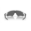 Oakley Radar® EV Path® Polished White Frame Prizm Black Polarized Lense Sunglasses