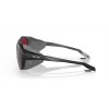 Oakley Clifden Matte Black Frame Prizm Snow Black Iridium Lense Sunglasses