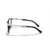 Oakley Side Swept Polished Black Frame Eyeglasses Sunglasses