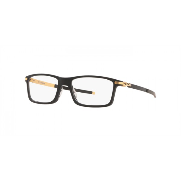 Oakley Pitchman Satin Black/Gold Frame Eyeglasses Sunglasses