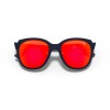 Oakley Chicago Bears Low Key Polished Navy Frame Prizm Ruby Lense Sunglasses