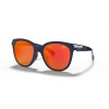 Oakley Chicago Bears Low Key Polished Navy Frame Prizm Ruby Lense Sunglasses