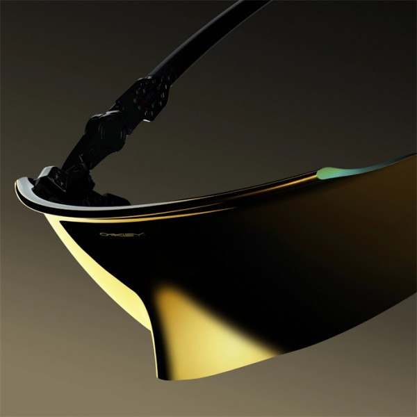 Oakley Kato Polished Black Frame Prizm 24k Lense Sunglasses