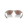 Oakley Savitar Satin Black Frame Prizm Sapphire Polarized Lense Sunglasses