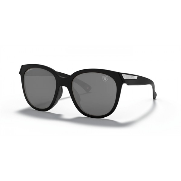 Oakley Las Vegas Raiders Low Key Matte Black Frame Prizm Black Lense Sunglasses