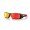 Oakley Kansas City Chiefs Gascan® Matte Black Frame Prizm Ruby Lense Sunglasses
