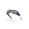 Oakley Seattle Seahawks Gascan® Matte Navy Frame Prizm Black Lense Sunglasses
